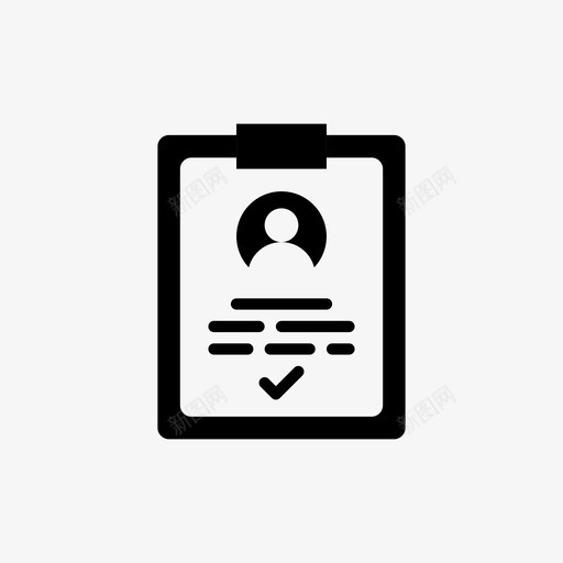 剪贴板诊断疾病图标svg_新图网 https://ixintu.com 健康 剪贴板 医学填充 医院 患者 疾病 诊断