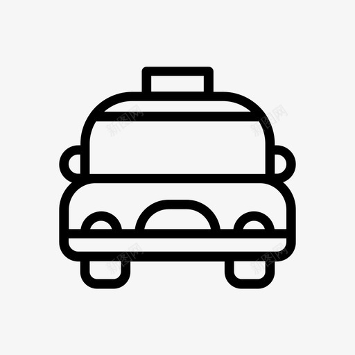 出租车出租车司机司机图标svg_新图网 https://ixintu.com 交通工具 出租车 出租车司机 司机
