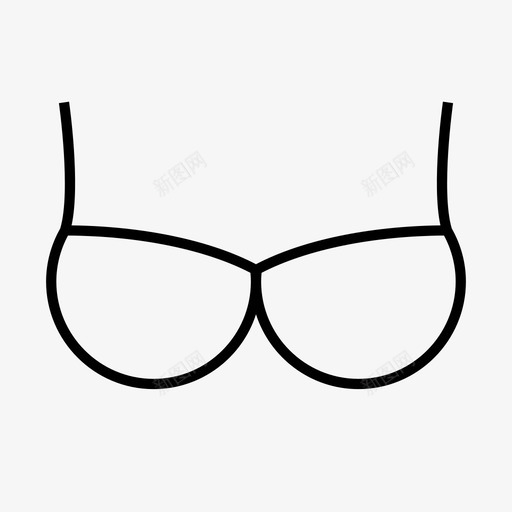 采购产品胸罩比基尼胸罩图标svg_新图网 https://ixintu.com 内衣 女式内衣 比基尼 罩杯 胸罩 衣服 采购产品胸罩