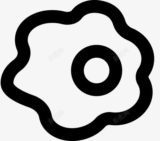 煎蛋吃喂图标svg_新图网 https://ixintu.com 吃 喂 煎蛋