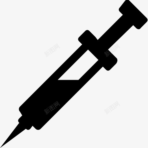 注射静脉注射注射器图标svg_新图网 https://ixintu.com web和ui图标 注射 注射器 疫苗 静脉注射
