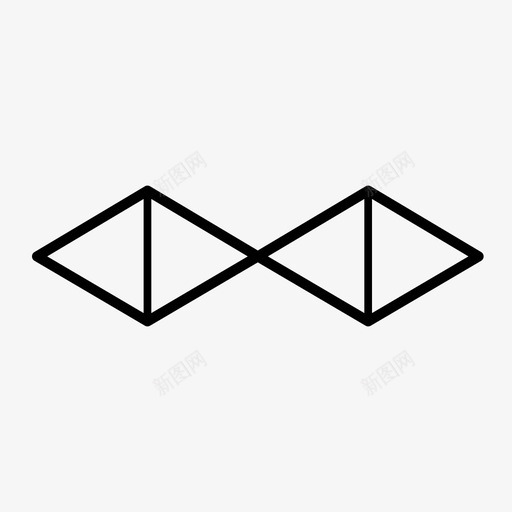 思维过程双钻石图标svg_新图网 https://ixintu.com 双钻石 服务设计 设计思维 设计过程