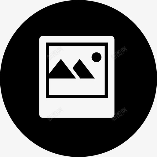 相框礼物场景图标svg_新图网 https://ixintu.com 场景 情人节 情人节2017实心圆差 相框 礼物
