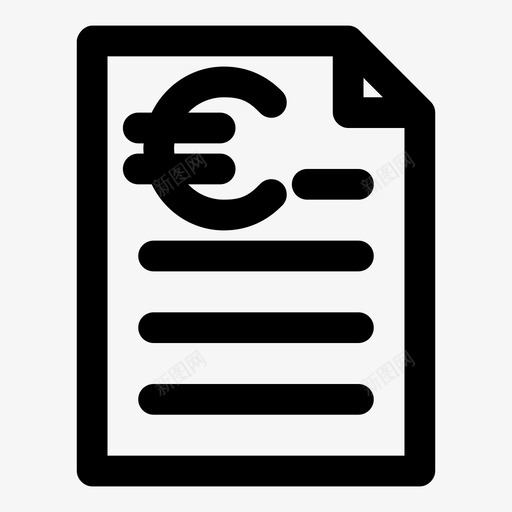 报表业务报表收益报表图标svg_新图网 https://ixintu.com 业务报表 图表报表 报表 收益报表 统计