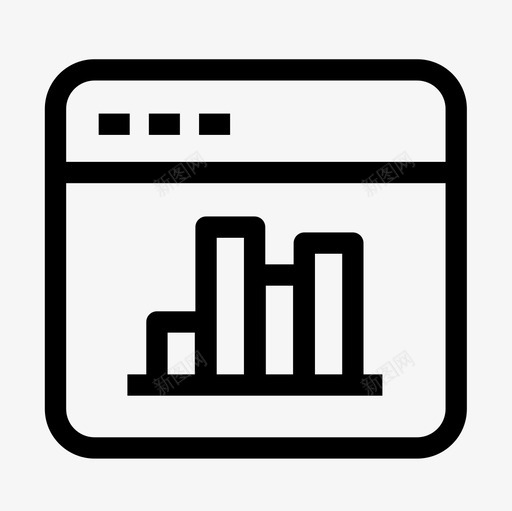 条形图分析图图形页面图标svg_新图网 https://ixintu.com 分析图 图形页面 条形图 界面 界面图 界面轮廓图标集