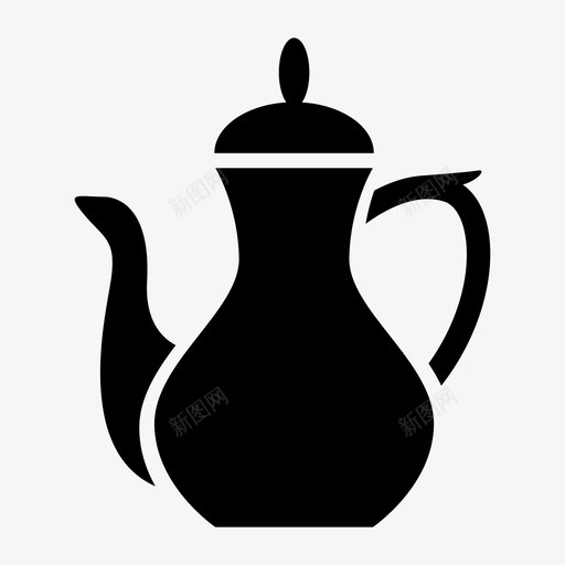 水壶饮料火锅图标svg_新图网 https://ixintu.com 文化 水壶 火锅 茶 锅 饮料