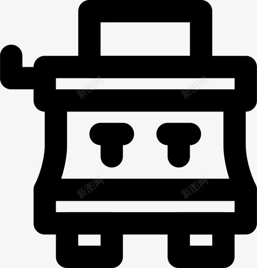 打字机设备小工具图标svg_新图网 https://ixintu.com smashicons技术md大纲 小工具 打字机 技术 设备
