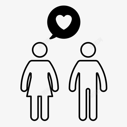 爱情宣言情侣求婚图标svg_新图网 https://ixintu.com 关系 情侣 求婚 浪漫 爱情宣言