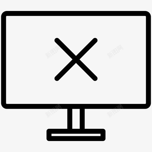 关闭计算机计算机错误删除文件图标svg_新图网 https://ixintu.com 关闭计算机 删除数据 删除文件 删除软件 计算机错误