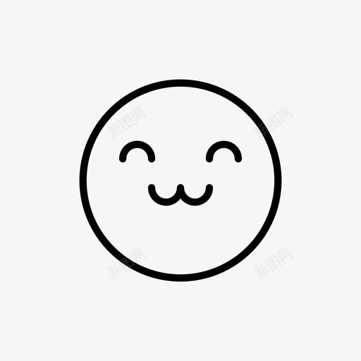 快乐表情符号可爱表情符号图标svg_新图网 https://ixintu.com 可爱 微笑 快乐表情符号 概述表情符号 表情符号