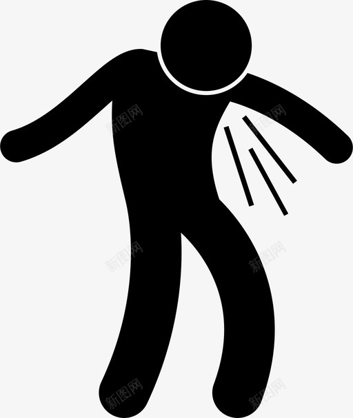 打喷嚏过敏咳嗽图标svg_新图网 https://ixintu.com 卡通 咳嗽 打喷嚏 流感 生病 过敏