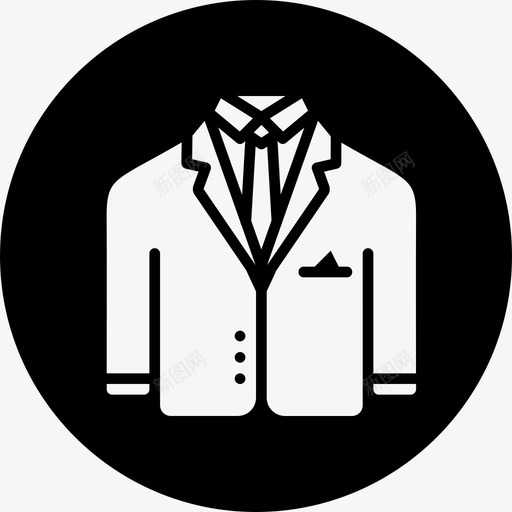 小西装连衣裙绅士装图标svg_新图网 https://ixintu.com 小西装 情人节 情人节2017实心圆领 绅士装 西装 连衣裙
