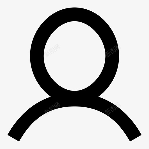 人物头像人图标svg_新图网 https://ixintu.com 个人资料 人 人物 头像 用户
