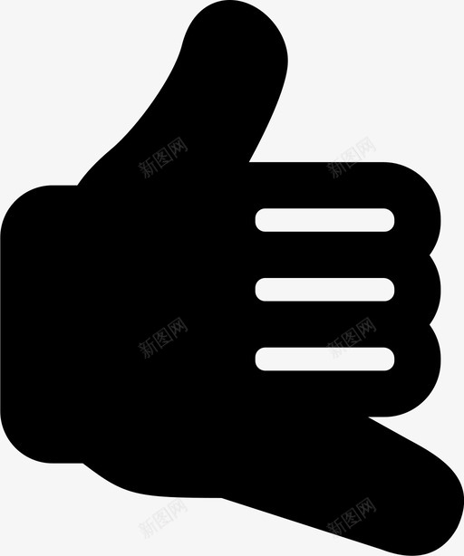 呼叫手势手指手图标svg_新图网 https://ixintu.com smashicons手势mdsolid 交互 呼叫手势 手 手指
