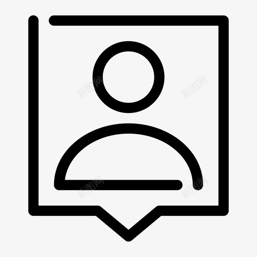 用户聊天freind图标svg_新图网 https://ixintu.com freind 个人资料 图标 成员 沟通差距 用户聊天