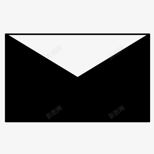信件卡片通信图标svg_新图网 https://ixintu.com 信件 信息 办公室 卡片 发送 通信