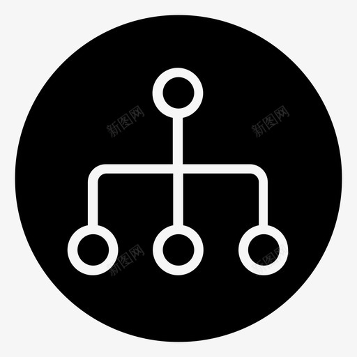 网络通信连接图标svg_新图网 https://ixintu.com 互联网 网络 联网 连接 通信 链接