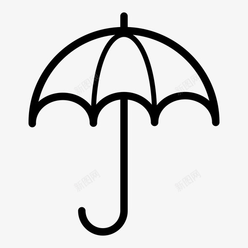伞保险雨图标svg_新图网 https://ixintu.com 伞 保险 雨
