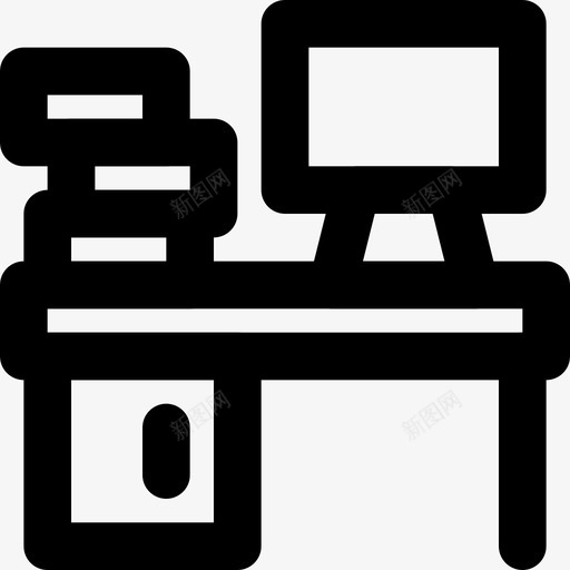 办公桌商务smashicons办公md概述图标svg_新图网 https://ixintu.com smashicons办公md概述 办公桌 商务