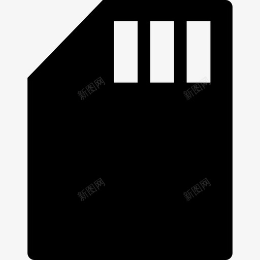 sd卡数据微型图标svg_新图网 https://ixintu.com sd卡 存储 微型 数据 网络元素