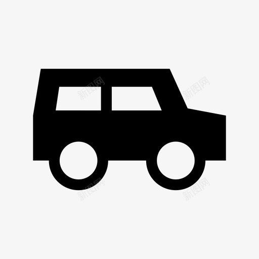 suv汽车suv汽车图标svg_新图网 https://ixintu.com suv suv汽车 汽车 车辆 运输 运输填充图标集