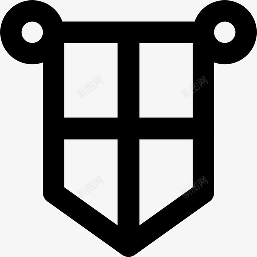 战斗标准古董中世纪图标svg_新图网 https://ixintu.com 中世纪 古董 战斗标准 旧 粉碎图标中世纪md大纲