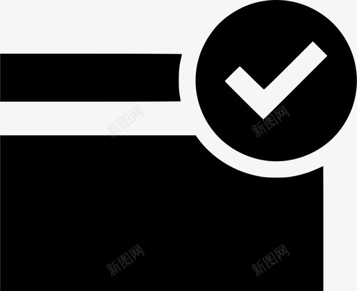信用卡检查标记货币付款方式图标svg_新图网 https://ixintu.com 付款方式 信用卡检查标记 已检查信用卡 所选信用卡 货币