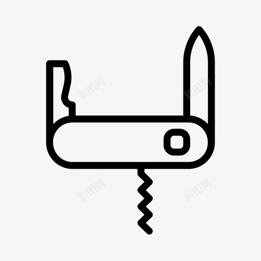 瑞士军刀开瓶器多图标svg_新图网 https://ixintu.com 多 开瓶器 杂i 瑞士军刀