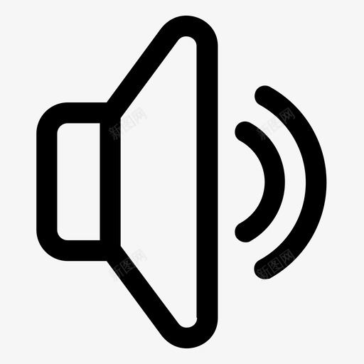 动态媒体音乐图标svg_新图网 https://ixintu.com 动态 声音 媒体 用户界面 音乐 音量