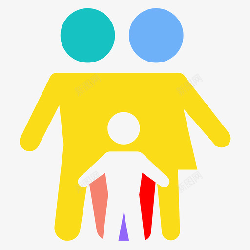 家庭男孩夫妻图标svg_新图网 https://ixintu.com 儿子 夫妻 家庭 爱情 独生子女 男孩