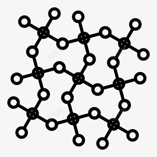 纳米技术科学图标svg_新图网 https://ixintu.com 科学 纳米技术