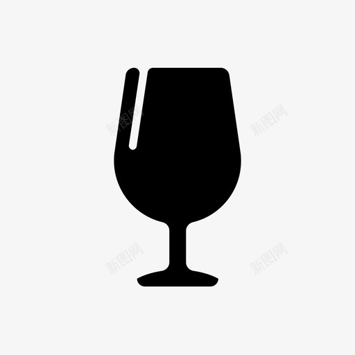 酒杯酒吃饭图标svg_新图网 https://ixintu.com 吃饭 喝酒 聚会 酒 酒杯