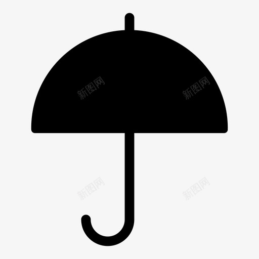 伞保险雨图标svg_新图网 https://ixintu.com 伞 保险 雨
