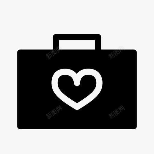 爱的箱子心浪漫图标svg_新图网 https://ixintu.com 心 情人节 浪漫 爱的箱子