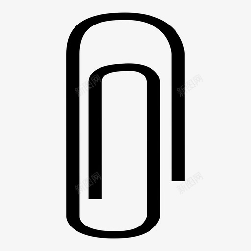 夹子附件工作图标svg_新图网 https://ixintu.com 办公室 夹子 工作 附件