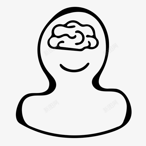 智慧头脑聪明图标svg_新图网 https://ixintu.com 头脑 智慧 聪明