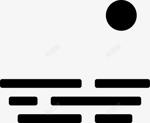 海湖自然图标svg_新图网 https://ixintu.com 水 海 海洋 湖 自然 阳光 风景尽收眼底