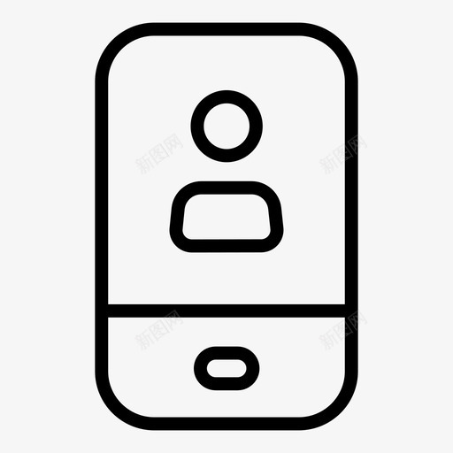 个人电话账户联系人图标svg_新图网 https://ixintu.com 个人电话 用户 联系人 计算机技术概要 账户