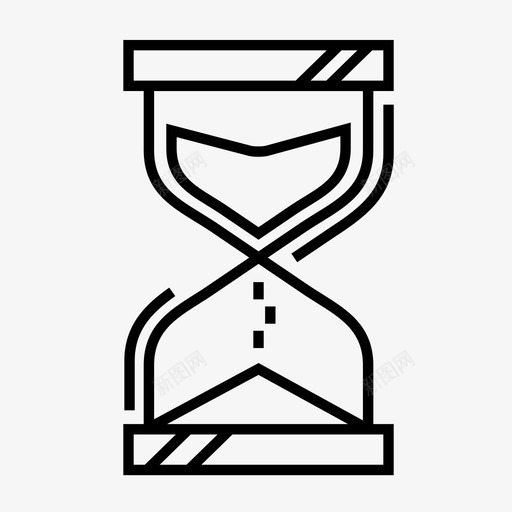沙漏沙漏计时器轨道图标svg_新图网 https://ixintu.com 沙漏 沙漏计时器 轨道 金融