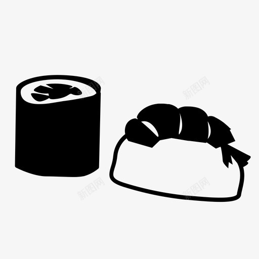 尼吉里文化日本图标svg_新图网 https://ixintu.com 寿司 尼吉里 文化 日本 日本包装