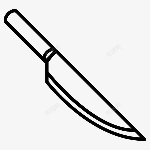 采购产品厨师刀厨师刀烹饪图标svg_新图网 https://ixintu.com 厨师刀 厨房用具 厨房用品 烹饪 采购产品厨师刀 锋利 餐具
