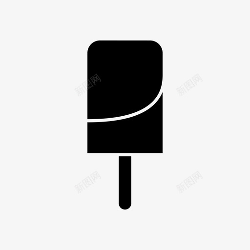 冰激凌甜食款待图标svg_新图网 https://ixintu.com 冰激凌 款待 甜食