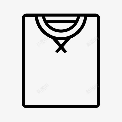 折叠衬衫衣柜衣服图标svg_新图网 https://ixintu.com 折叠衬衫 衣服 衣柜