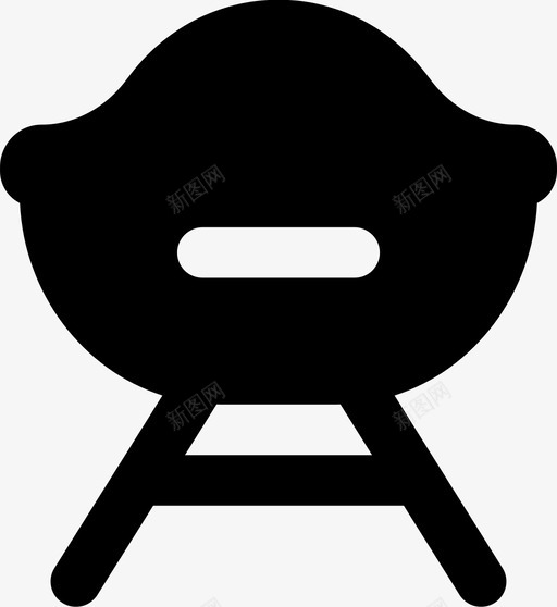 椅子物品家具图标svg_新图网 https://ixintu.com 家具 家庭用品 椅子 物品