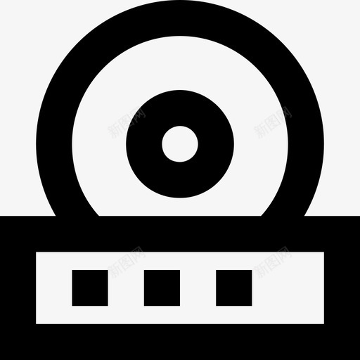 cd播放机cd驱动器dvd播放机图标svg_新图网 https://ixintu.com cd播放机 cd驱动器 dvd播放机 多媒体 电子设备 线路必备图标集