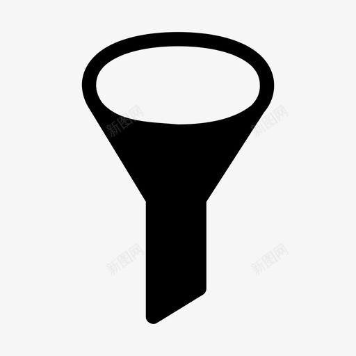 漏斗转换过滤器图标svg_新图网 https://ixintu.com 医药 工具 漏斗 科学 转换 过滤器