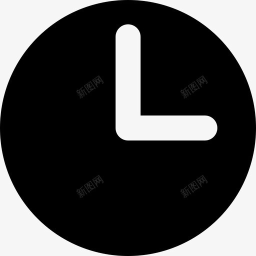 时间时钟小时图标svg_新图网 https://ixintu.com web元素 小时 时钟 时间 计时器
