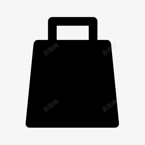 购物袋收藏品礼品袋图标svg_新图网 https://ixintu.com 收藏品 礼品袋 购物袋