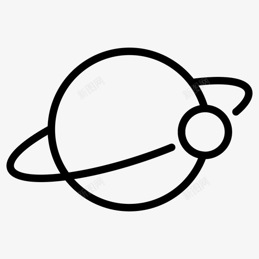 行星宇宙宇宙图标集svg_新图网 https://ixintu.com 宇宙 宇宙图标集 行星