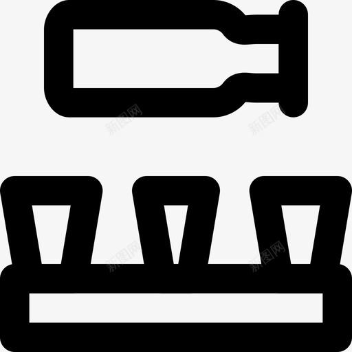 水瓶子杯子图标svg_新图网 https://ixintu.com smashicons美食2md大纲 杯子 水 瓶子 饮料